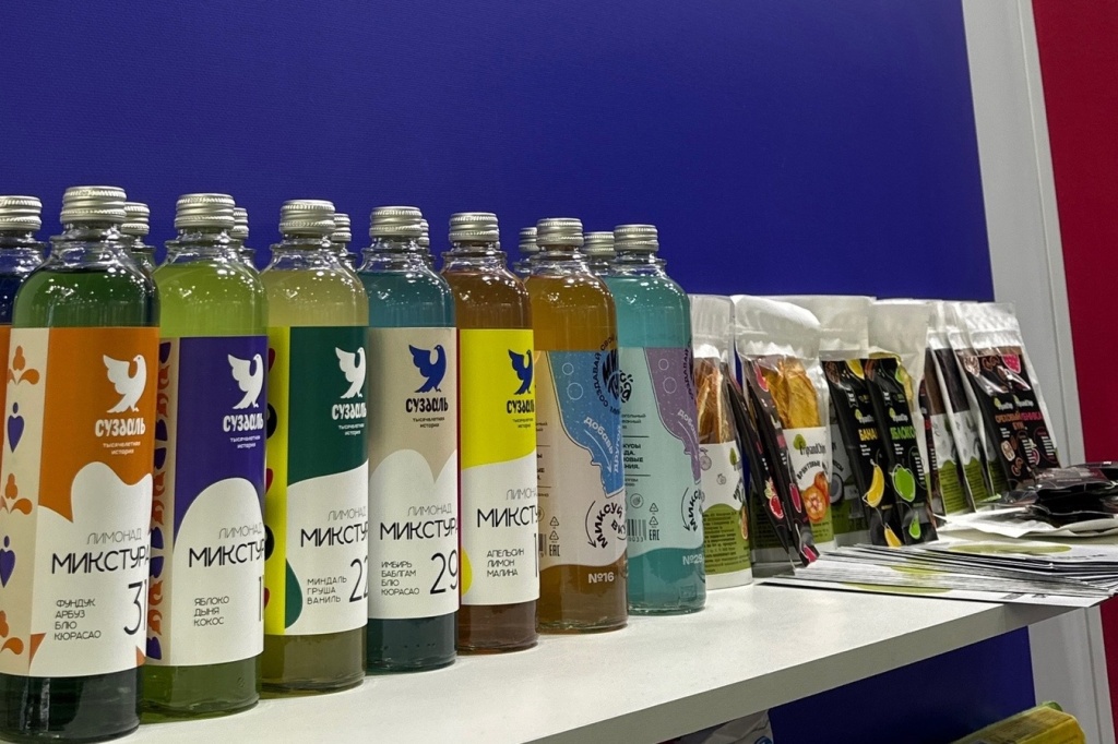 Владимирский производитель лимонадов принимает участие в международной выставке в Москве