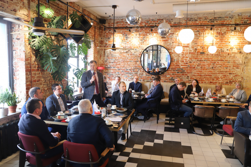 Липецкий центр «Мой бизнес» провел деловой завтрак с представителями власти и бизнеса 