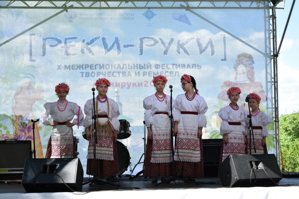 Во Владимирской области состоялся юбилейный фестиваль ремесленников «Реки-руки»