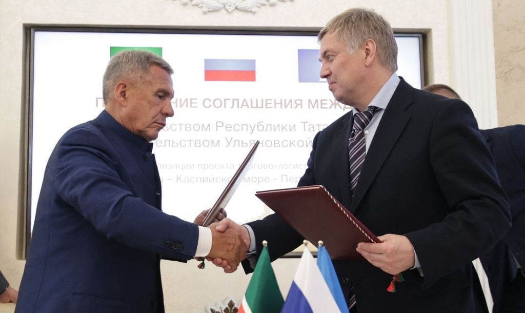 Ульяновская область и Республика Татарстан объединят усилия в реализации логистического проекта