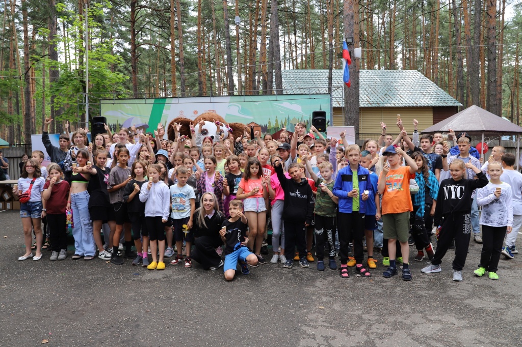 Благотворительная акция от соцпредпринимателей Липецкой области прошла в летнем лагере