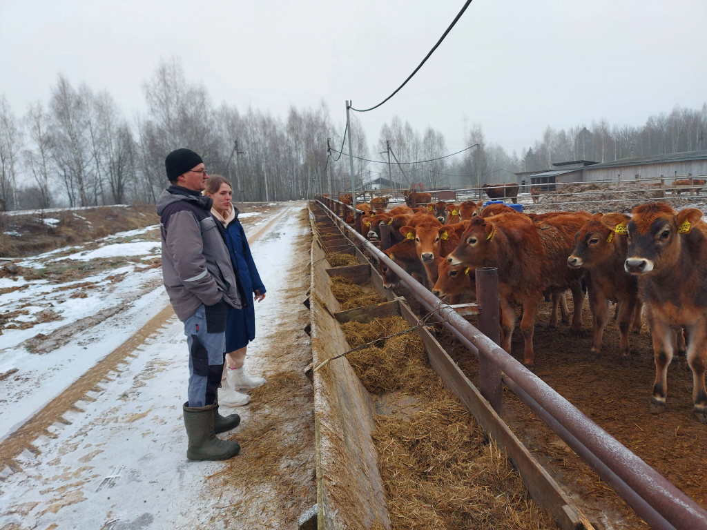 Калужский «Мой бизнес» помог обменяться опытом местным фермерам 