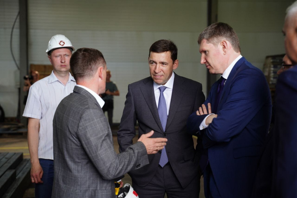 Максим Решетников посетил посетил свердловское инновационное предприятие