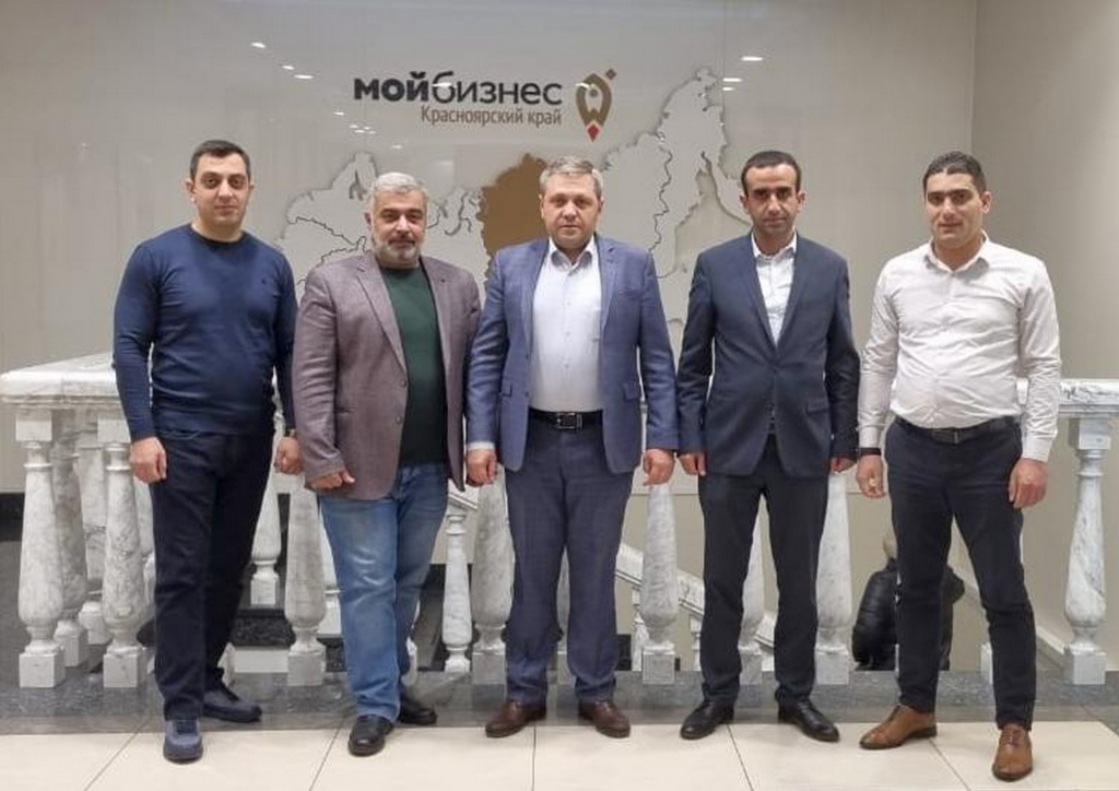 Продукты и стройматериалы красноярских производителей заинтересовали бизнес-делегацию из Армении