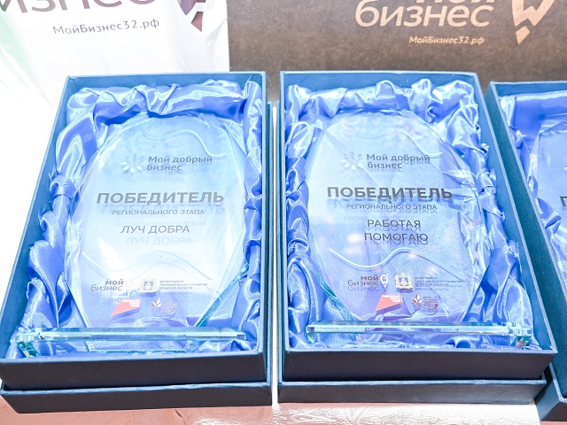 В Брянской области назвали победителей регионального этапа конкурса «Мой добрый бизнес - 2025»