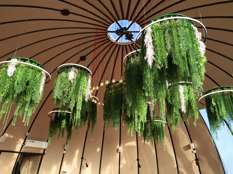 На Ямале открылся первый купольный ресторан 